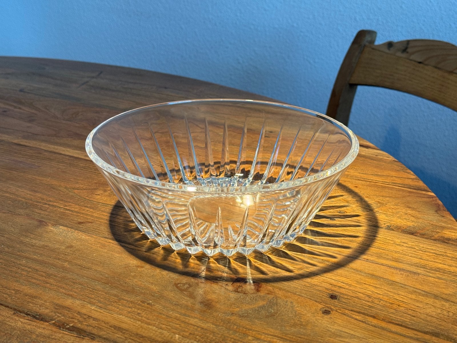 Vintage Kristallen Kom - Val St. Lambert, Antiek en Kunst, Ophalen of Verzenden