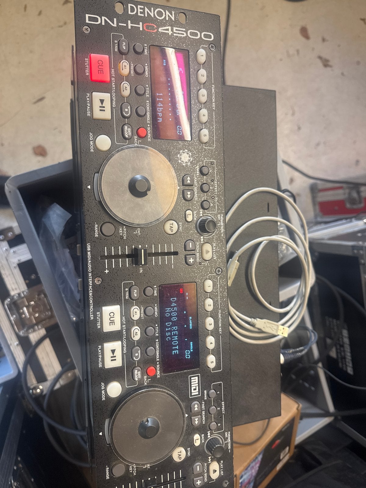 Denon DN-D4500 CD-speler met DN-HC4500 Controller, Ophalen, Gebruikt, Dj-set, Denon