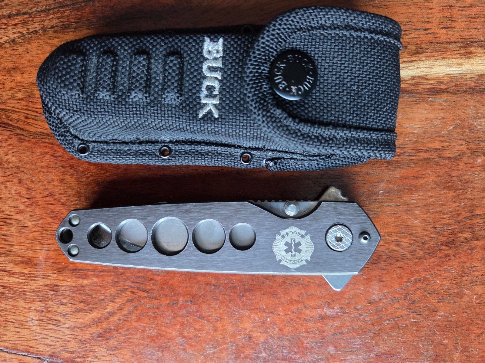 Buck Cross Lock Knife 883 Code 3, Ophalen of Verzenden, Zo goed als nieuw