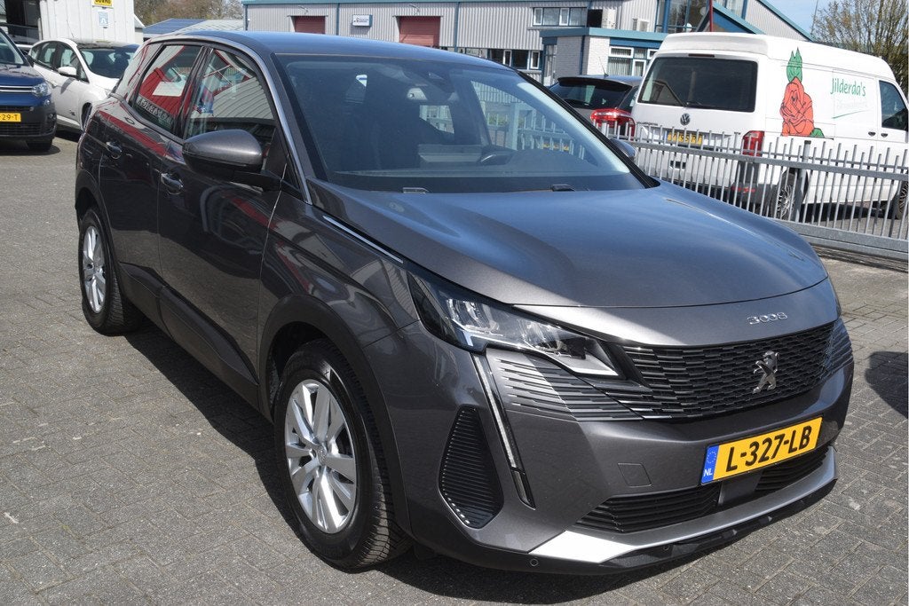 Peugeot 3008 1.2 PureTech Blue Lease Premium Carplay | DAB |, Stof, Gebruikt, 1199 cc, Met garantie (alle)