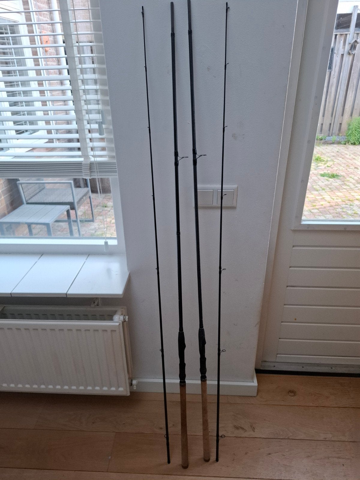 Identity Pro Superior Feeder 360 Hengels (2 stuks), Ophalen of Verzenden, Gebruikt, Complete hengel