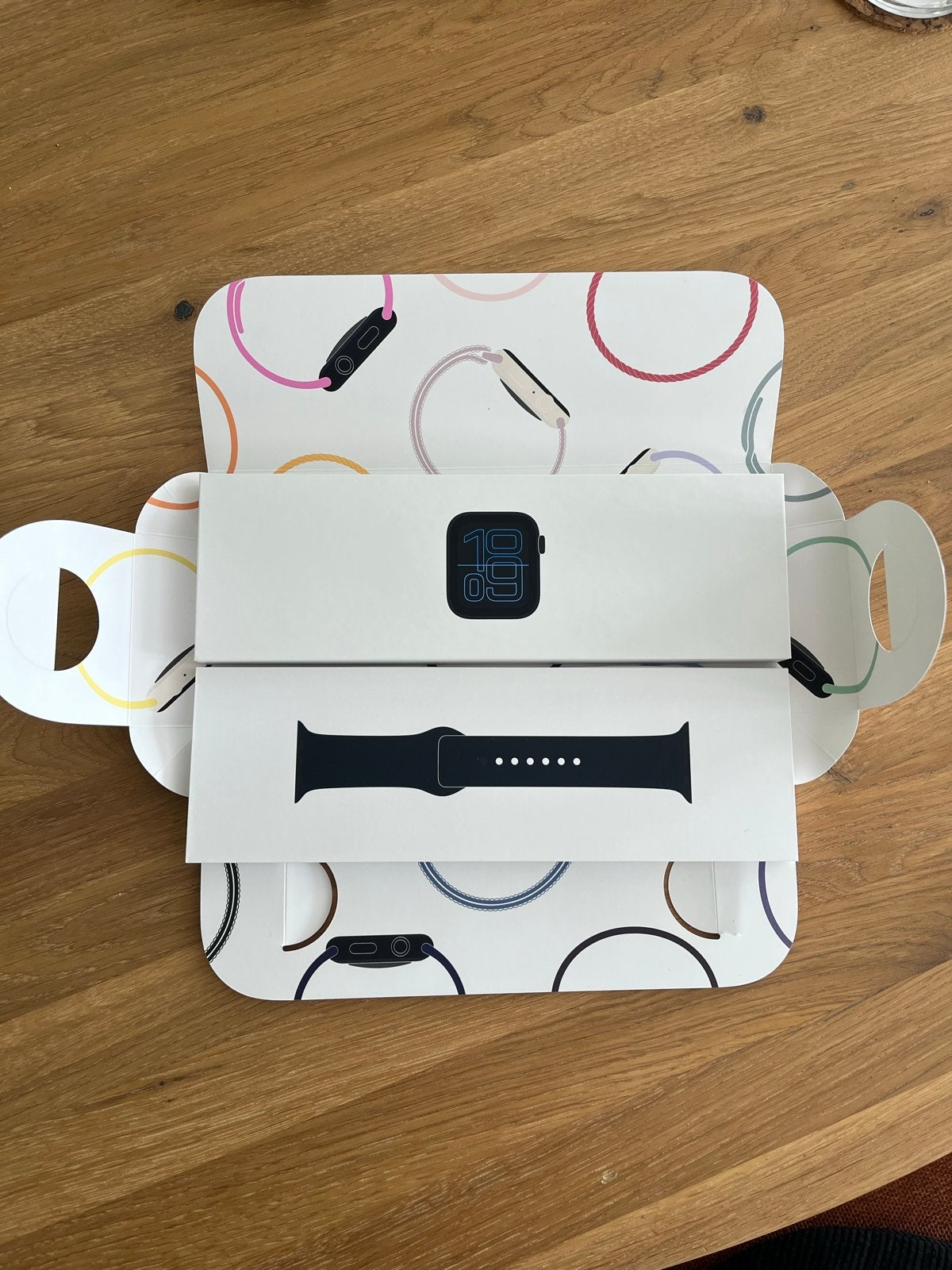 Apple Watch SE 3rd Gen 44mm Midnight Aluminium GPS, Ophalen, Zwart, IOS, Nieuw