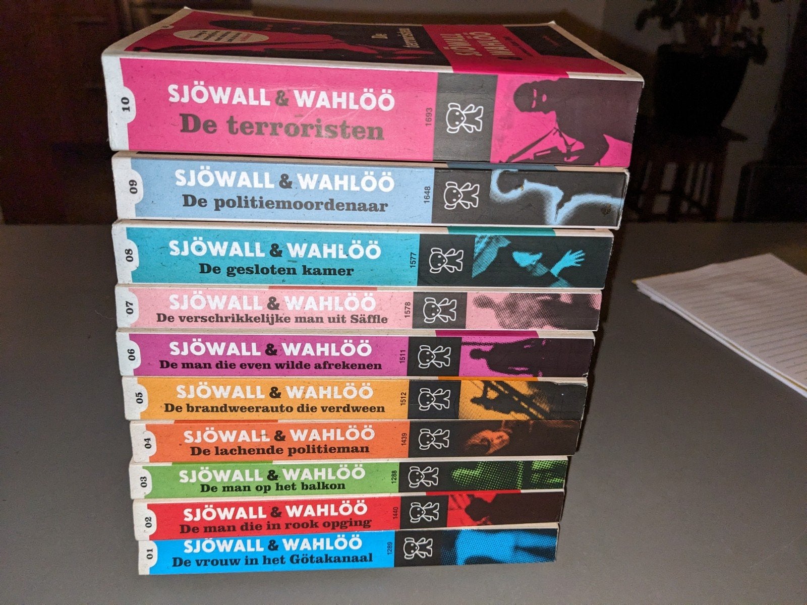 Sjöwall & Wahlöö - Martin Beck reeks (10 boeken), Ophalen of Verzenden, Gelezen, Sjöwall & Wahlöö, Scandinavië