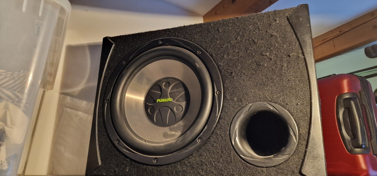 Fusion Subwoofer - Krachtige Bass voor in de Auto, Auto diversen, Ophalen of Verzenden