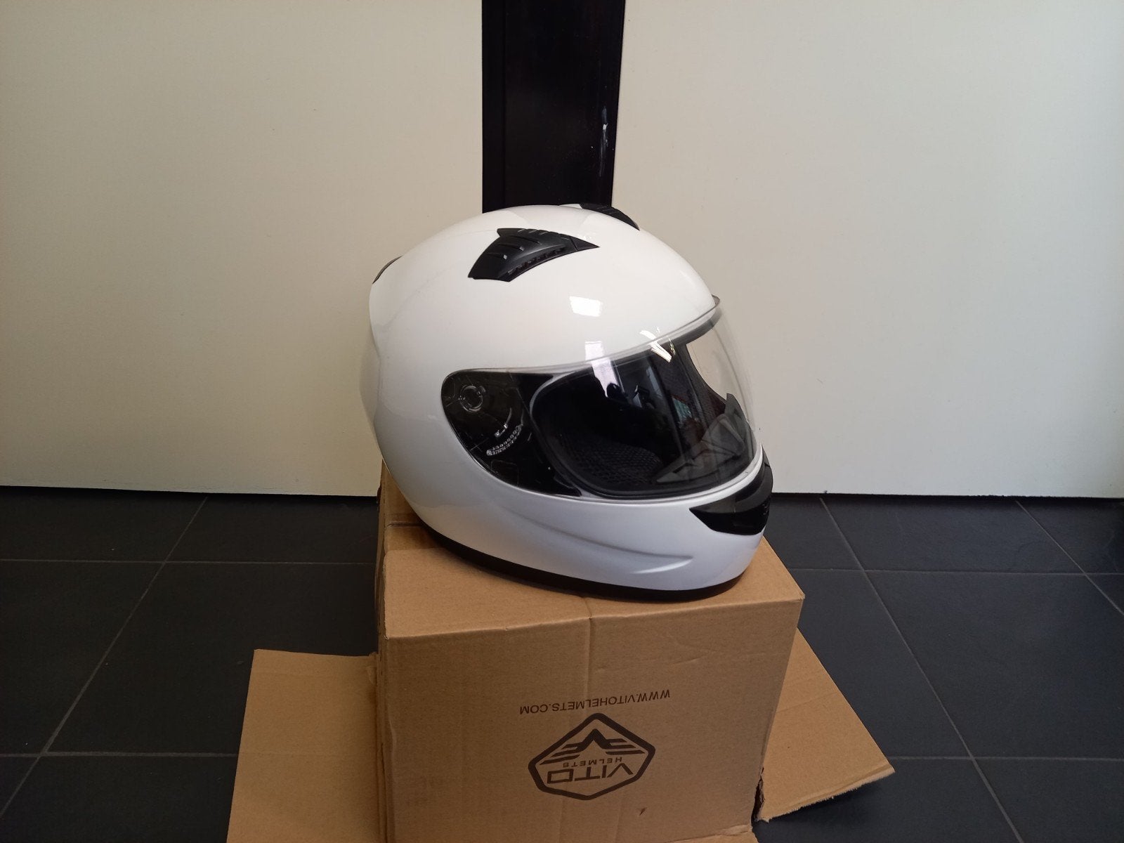 NIEUWE VITO HELM € 35,--, Small, Www.scooterapeldoorn.nl, Vito Helmets, Nieuw