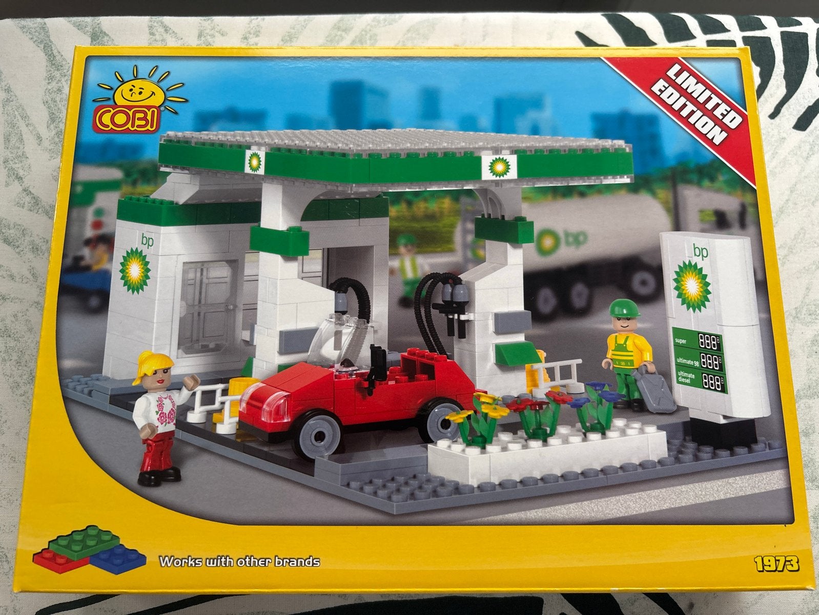 Cobi Bouwset BP Tankstation Limited Edition 1973 Nieuw Gesea, Ophalen of Verzenden, Nieuw, Overige merken