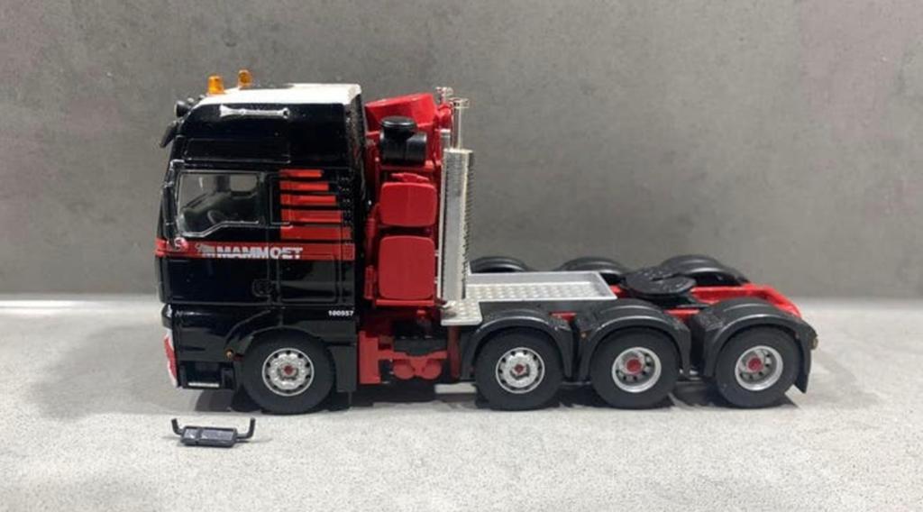 WSI mammoet man 8x4, Hobby en Vrije tijd, Modelauto's | 1:50, Ophalen of Verzenden, Zo goed als nieuw, Bus of Vrachtwagen