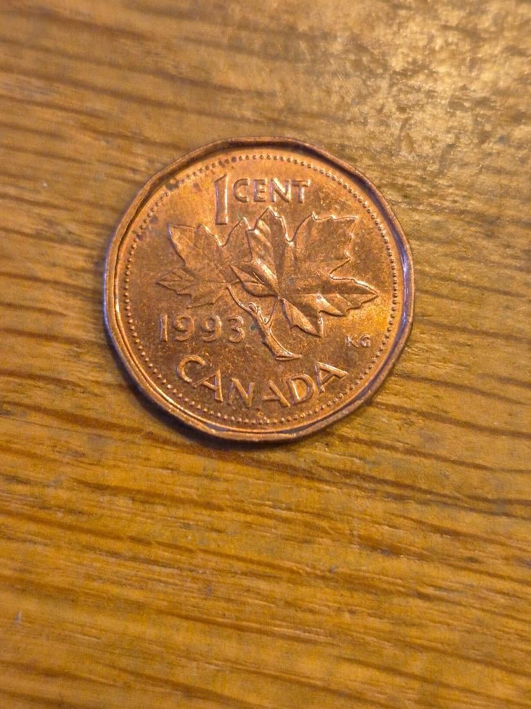 Canada - 1 Cent 1993, Verzenden, Noord-Amerika, Losse munt