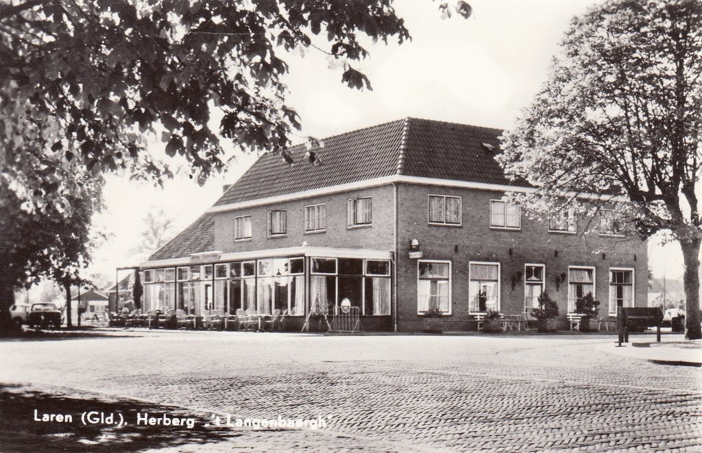 Laren (Gld.)  - Herberg 't Langenbaergh  ,  1976    =0007=, Ophalen of Verzenden, 1960 tot 1980, Gelopen, Gelderland
