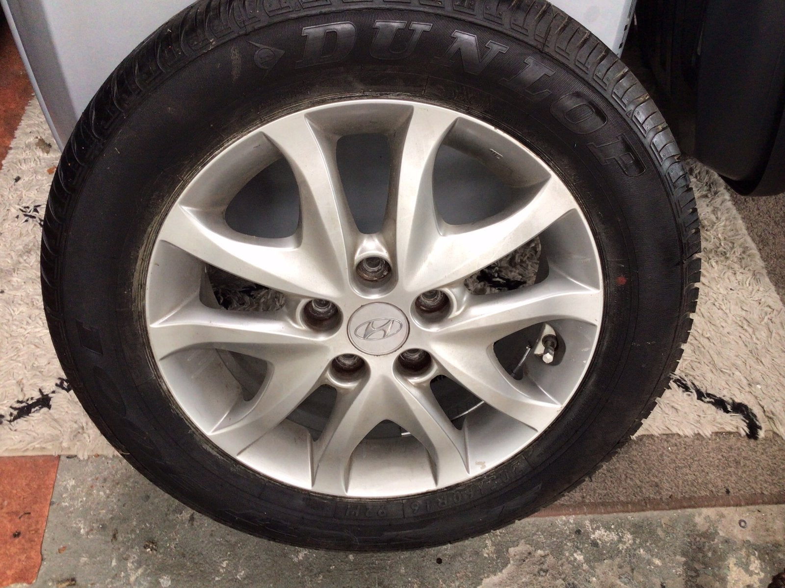 Reservewiel Hyundai/Kia 205/60/16 met nieuwe band, Ophalen, Zo goed als nieuw