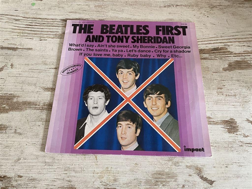 The beatles - first and tony sheridan vinyl [1487], Cd's en Dvd's, Vinyl | Rock, Verzenden, Zo goed als nieuw, 12 inch, Poprock
