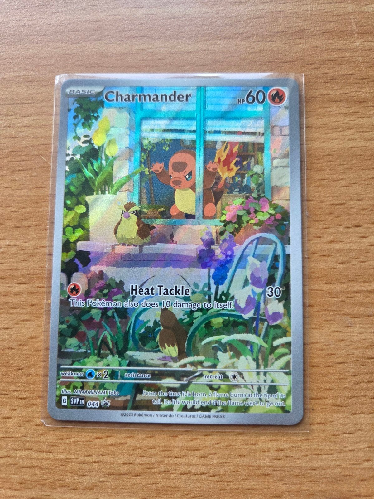 Charmander Pokémon kaart (SVP 044) - Zo goed als nieuw, Ophalen of Verzenden, Zo goed als nieuw, Losse kaart