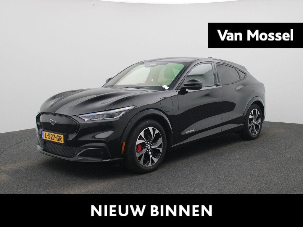 Ford Mustang Mach-E AWD 75 kWh Aut. | Panoramadak | B&O Soun, Auto's, Automaat, 12 maanden, Stof, Gebruikt