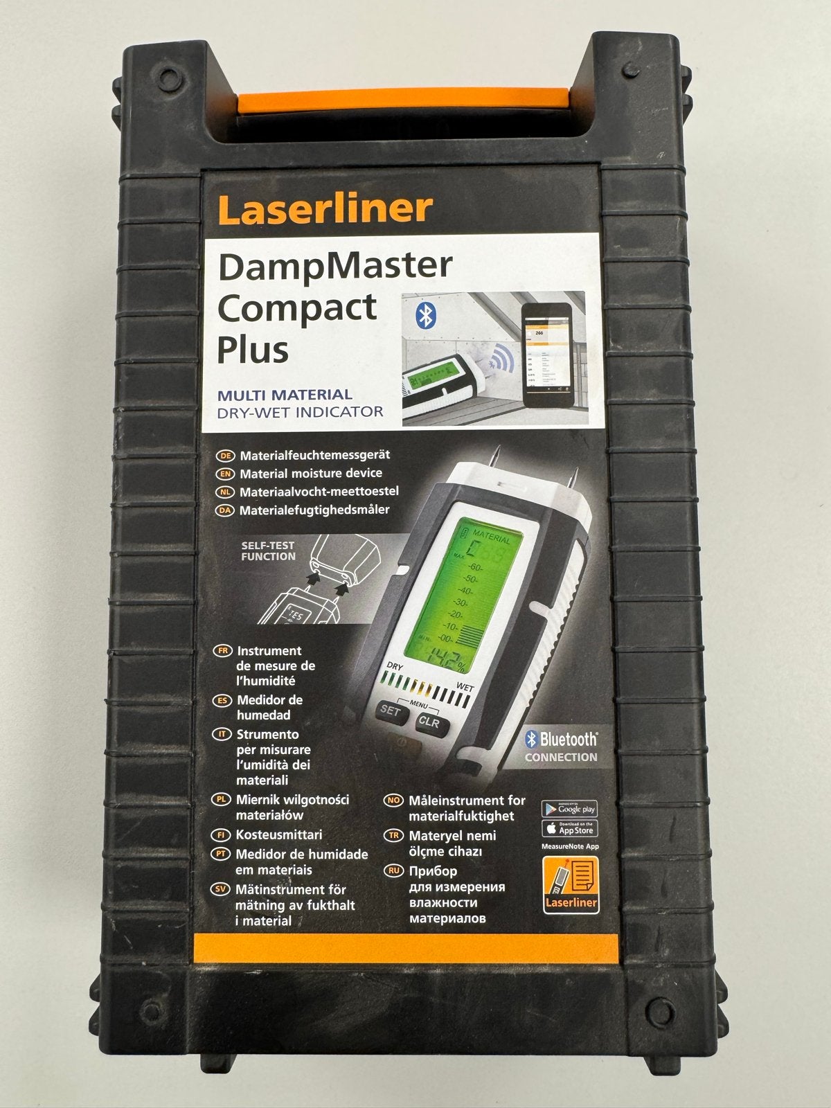 Laserliner DampMaster Compact Plus Vochtmeter, Ophalen of Verzenden, Nieuw, Vocht of Vloeistof