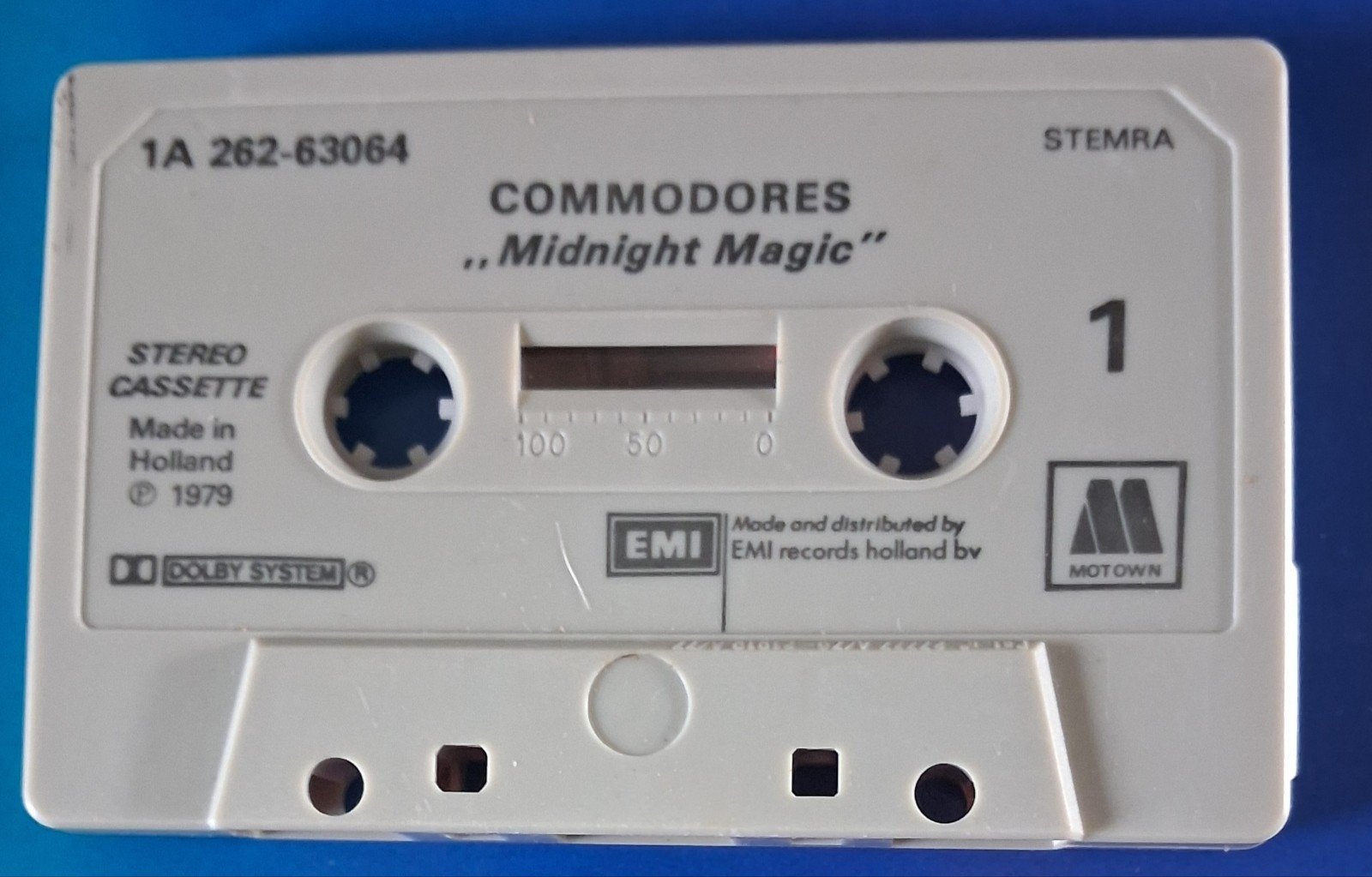 COMMODORES, Midnight Magic. 1979. Cassette bandje., Verzamelen, Ophalen, Zo goed als nieuw, Overige typen