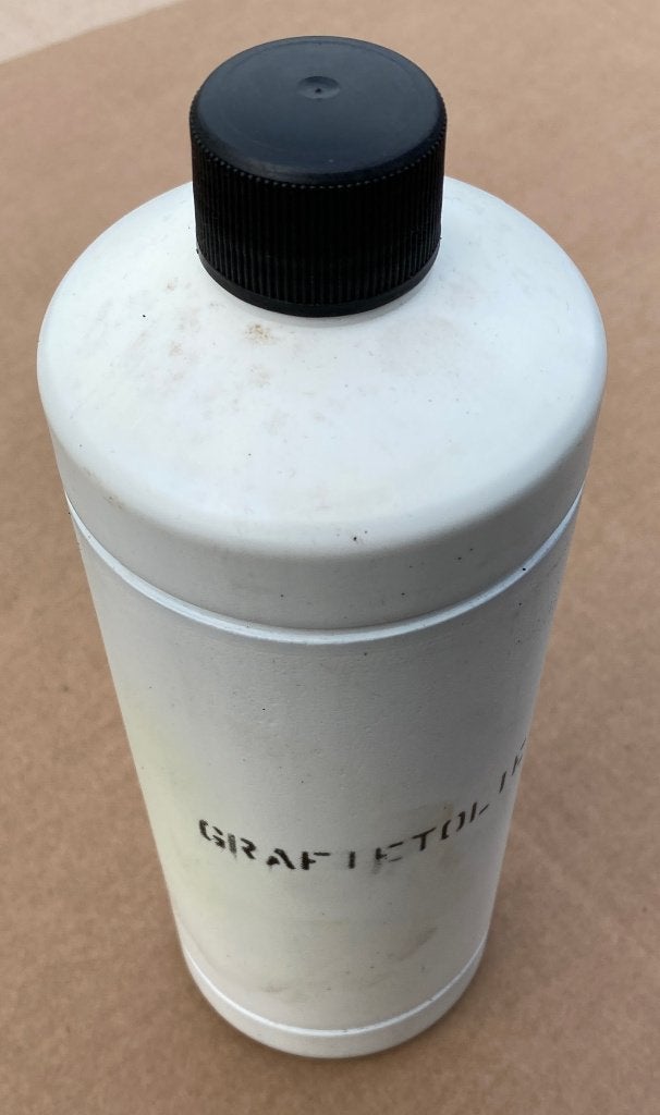 Grafietolie 1 liter, Hobby en Vrije tijd, Ophalen of Verzenden, Nieuw