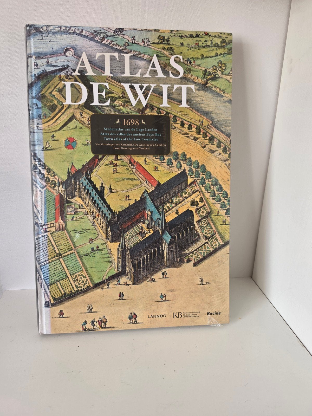 Atlas de Wit - Stedenatlas van de Lage Landen 1698, Overige atlassen, Nieuw, Ophalen of Verzenden, De Wit