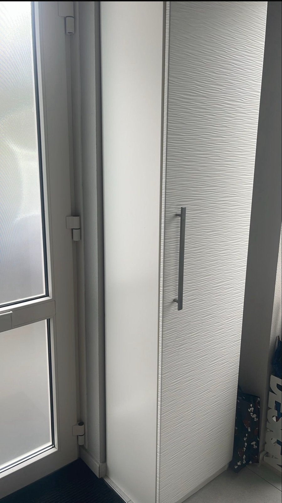 Moderne Schoenenkast met Vakjes - Wit, Ophalen, Gebruikt