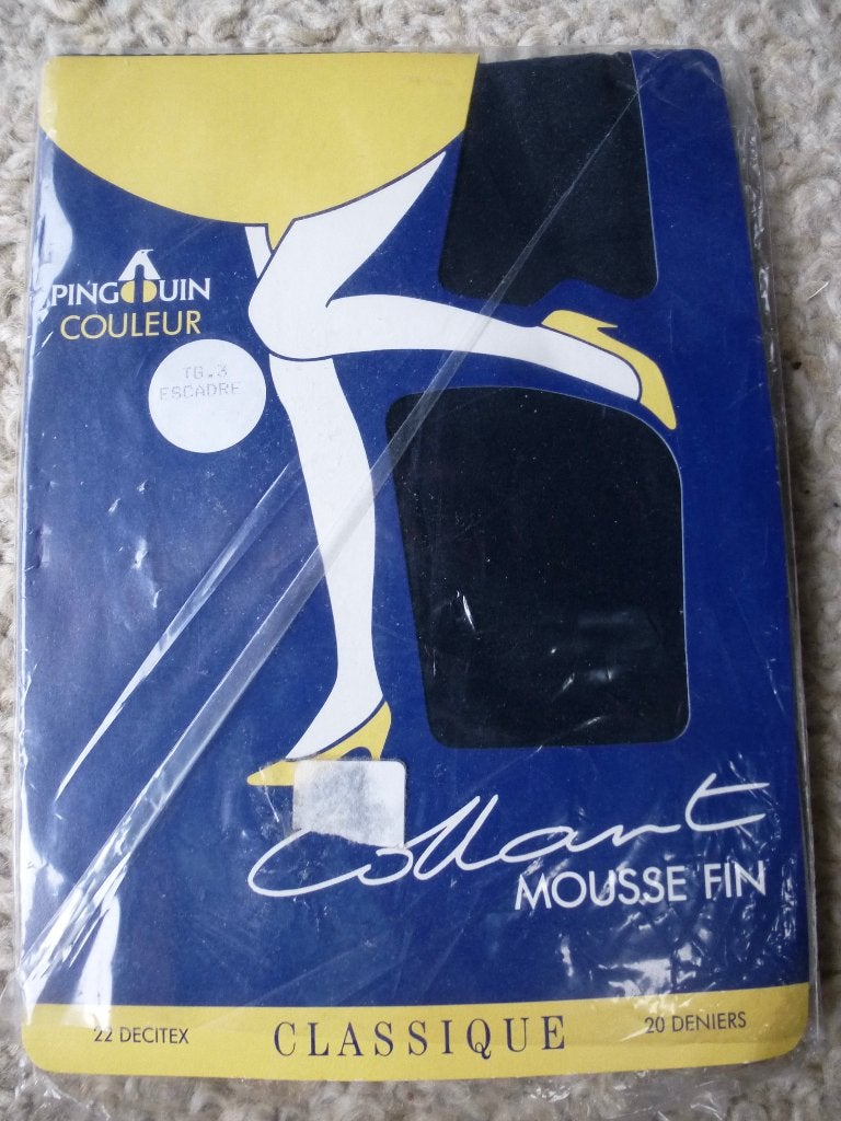 panty, Pinguin, nieuw, Pinguin, Blauw, Nieuw, Maat 40/42 (M)