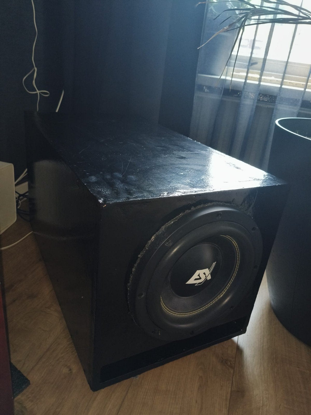 ESX 10 inch Subwoofer + Wharfedale Versterker - Diepe Bass, Ophalen of Verzenden, 120 watt of meer, Subwoofer, Overige merken