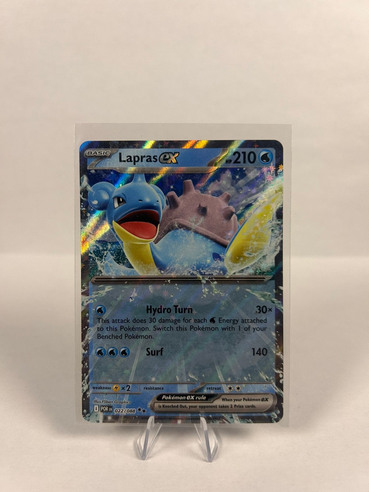 Lapras ex (POR 022), Ophalen of Verzenden, Zo goed als nieuw