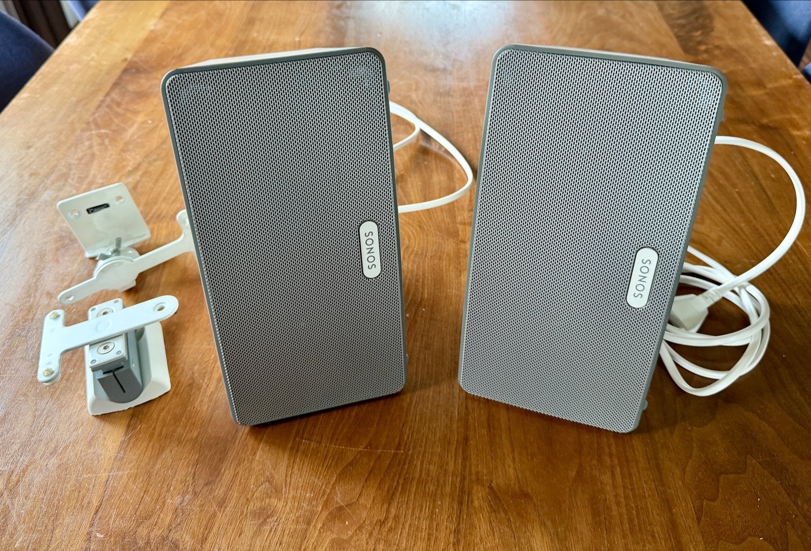 Sonos Play:3 speakerset met muurbeugels, Stereo speakers, Ophalen of Verzenden, Sonos, Minder dan 60 watt