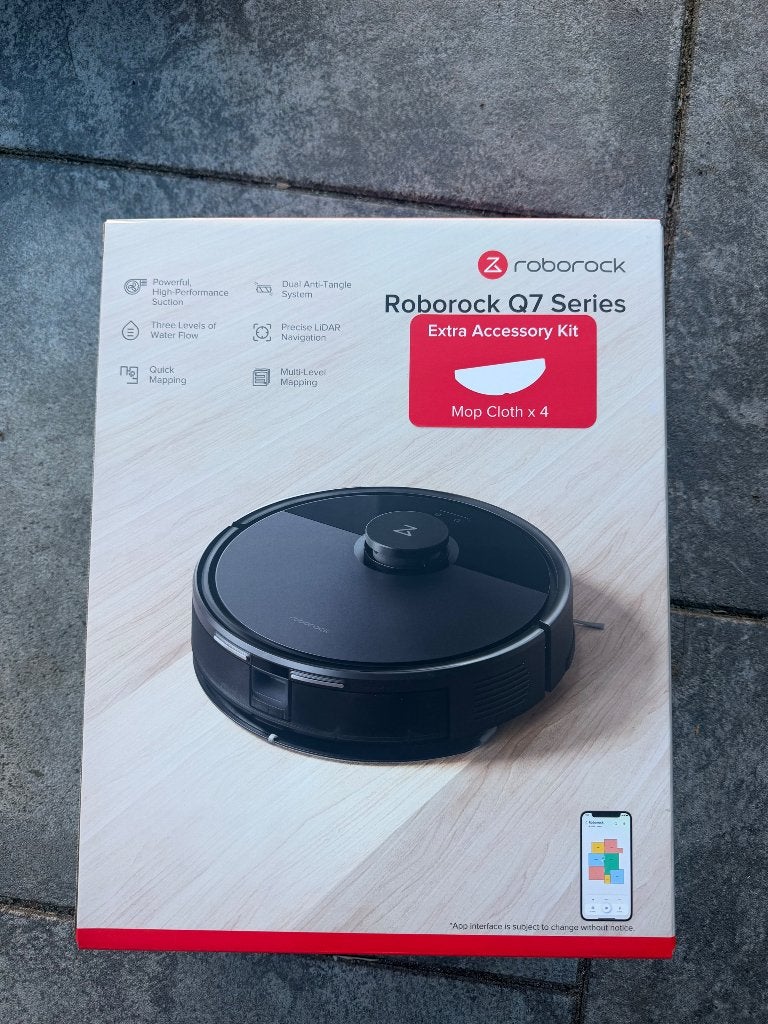 Roborock Q7 Series Robotstofzuiger met Dweilfunctie, Ophalen of Verzenden, Robotstofzuiger, Reservoir, AEG