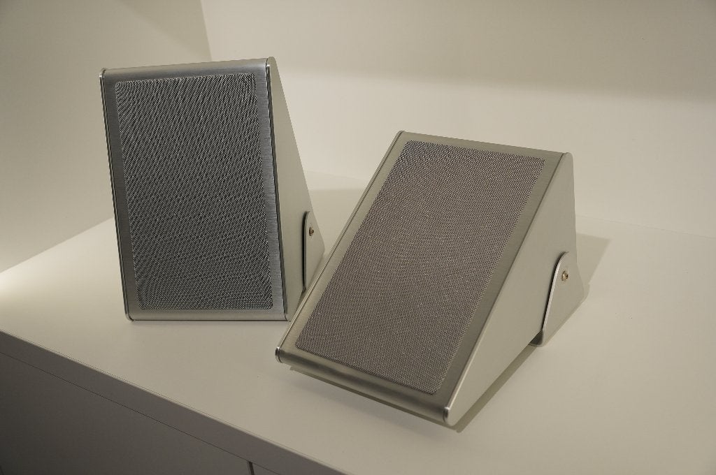 Piega ap 1.2 speakers luidsprekers, alu, Ex-Demo, Audio, Tv en Foto, Overige merken, Gebruikt, Inclusief muurbeugels, Ophalen of Verzenden