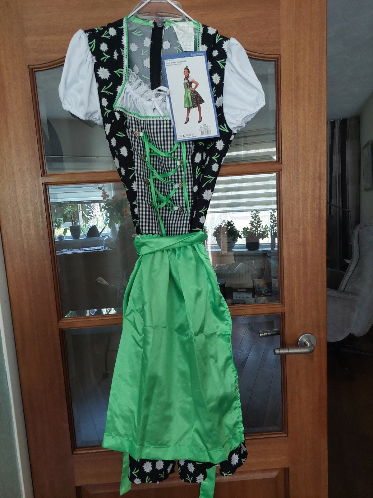 Nieuw Tiroler Jurkje - Edelweiss Dirnd 2 deligl Kostuum Maat, Ophalen, Maat 46/48 (XL) of groter, Nieuw, Tirol Dress Edelweiss