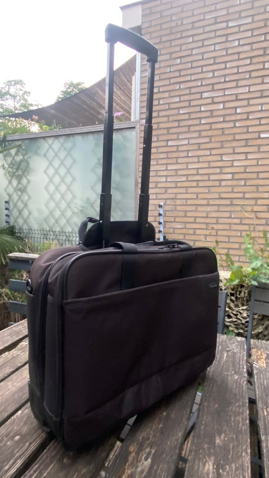 Samsonite laptop trolley zwaar, Ophalen, 17 inch of meer, Gebruikt, Trolleytas