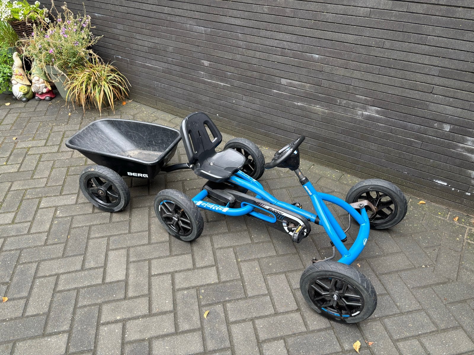 Berg Buddy skelter met aanhanger - Zo goed als nieuw, Kinderen en Baby's, Speelgoed | Buiten | Skelters, Ophalen, Gebruikt, Berg