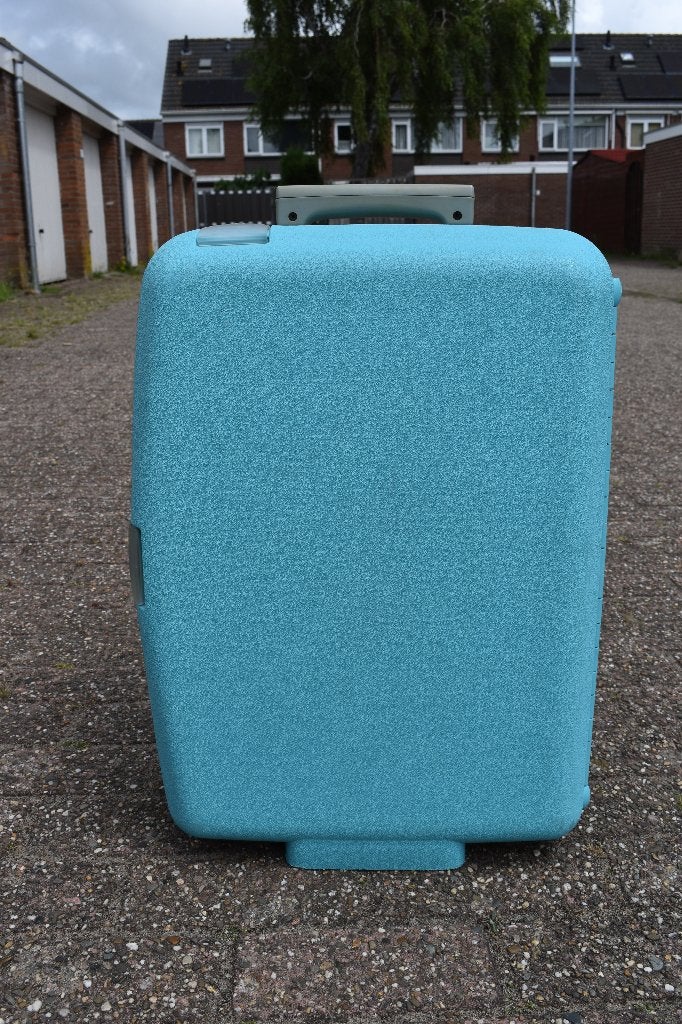 verzameling Kleine Samsonite koffers ZGAN, Wieltjes, Hard kunststof, 45 tot 55 cm, Ophalen of Verzenden