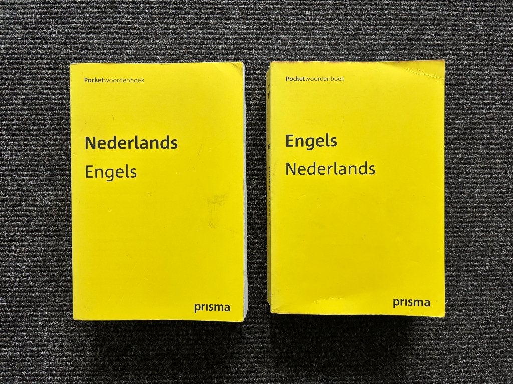 Prima woorden boeken Ned-Eng en Eng-Ned, Gelezen, Prisma of Spectrum, Prisma, Ophalen of Verzenden