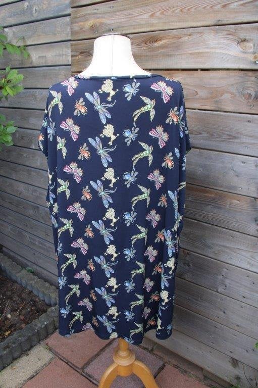 Tuniektop donkerblauw/ kleur Yoek mt XXL (54/56) Vaste prijs, Yoek, Blauw, Zo goed als nieuw, Shirt of Top