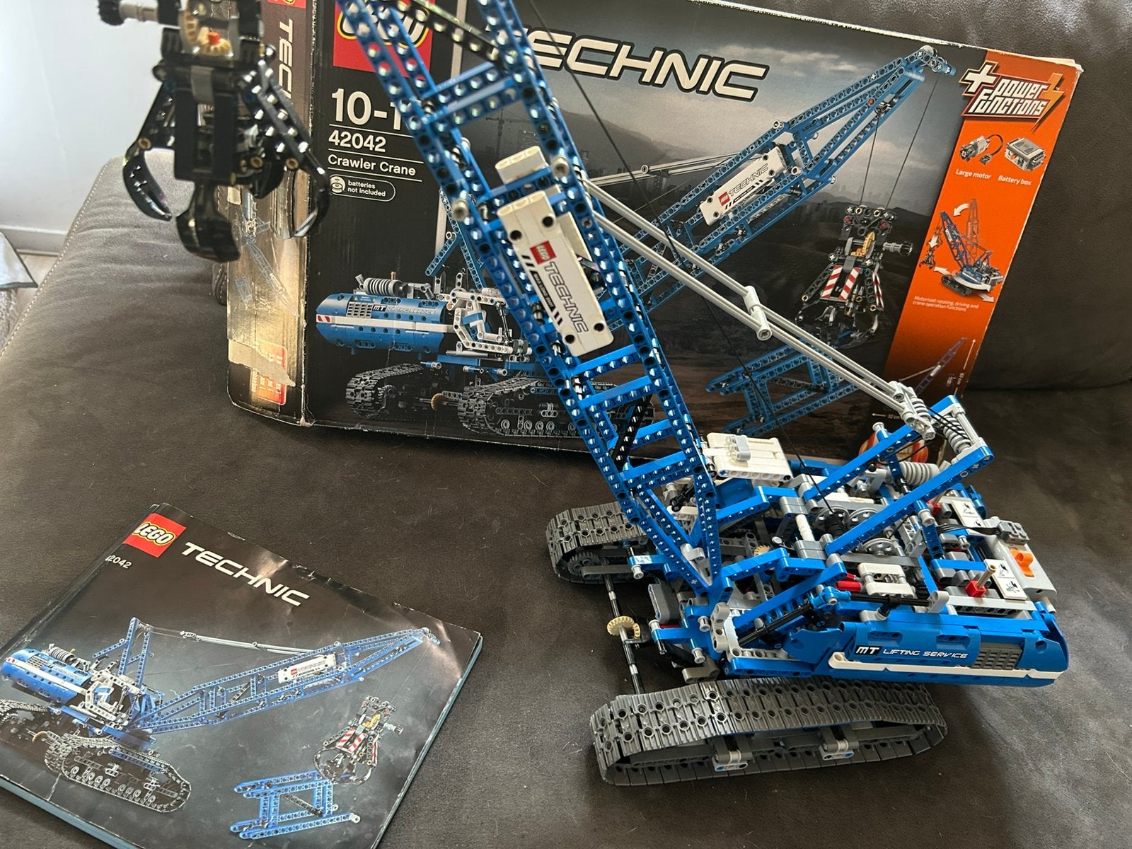 Lego Technic crawler crane   42042, Ophalen of Verzenden, Zo goed als nieuw