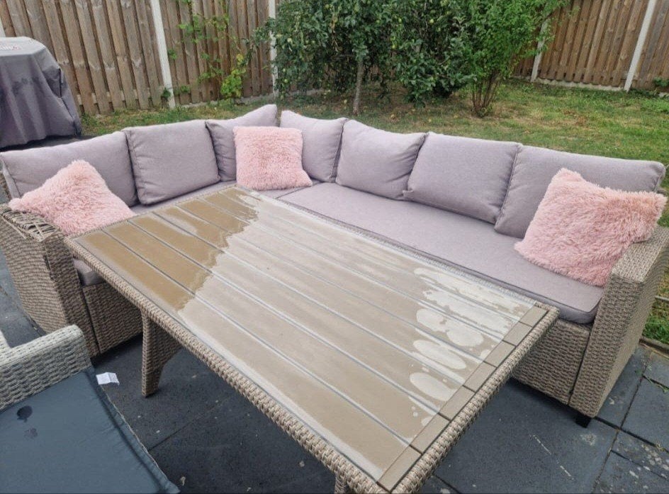 tuin meubels, Tuin en Terras, Ophalen, Overige materialen, Gebruikt, Bank