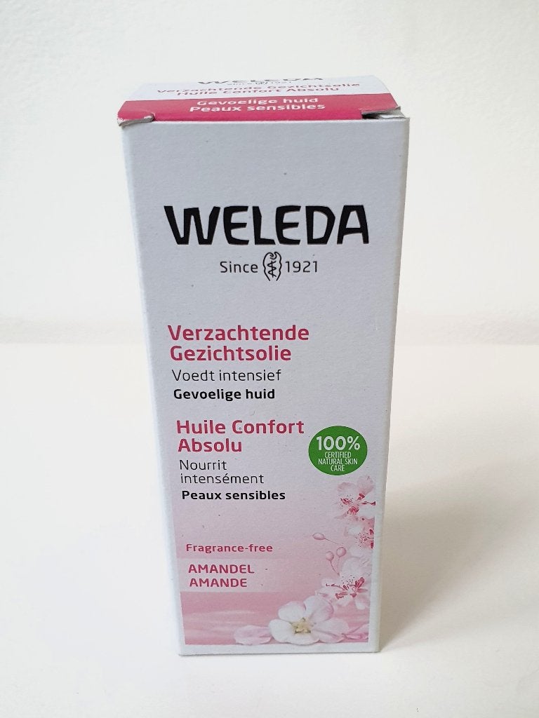 Weleda verzachtende gezichtsolie, nieuw, €10 incl verzenden, Verzenden, Nieuw, Gehele gezicht, Verzorging