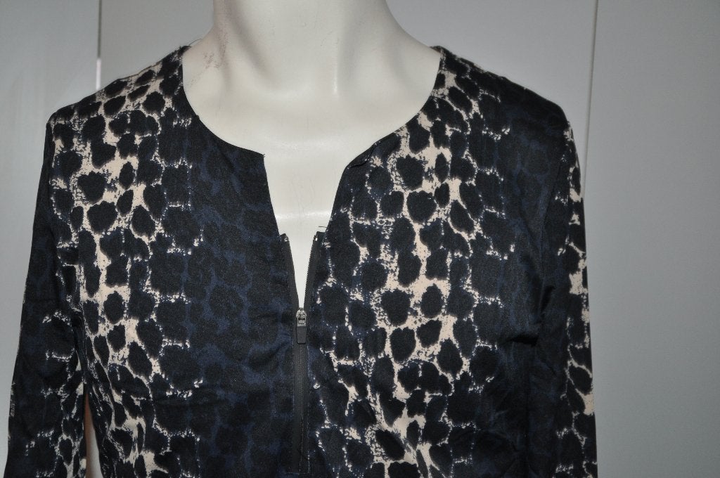 Ad4 My Pashion Jurk maat L Zwart Beige blauw, Blauw, Jurk, Ophalen of Verzenden, Zo goed als nieuw