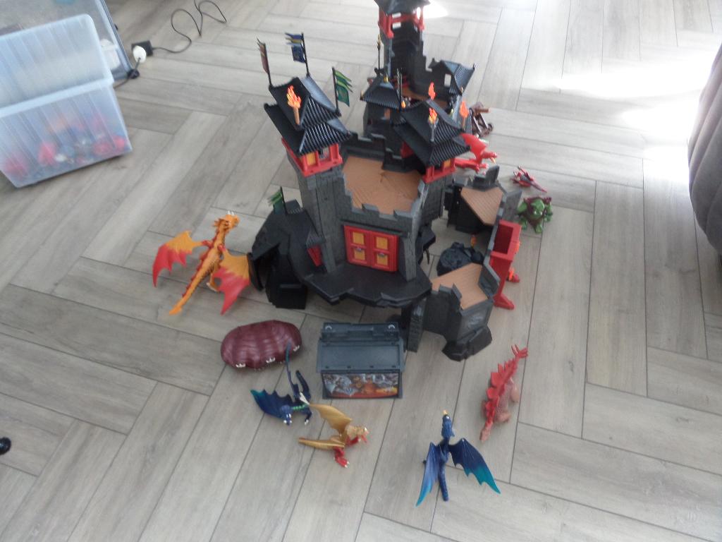 playmobil drakenkasteel., Ophalen, Zo goed als nieuw