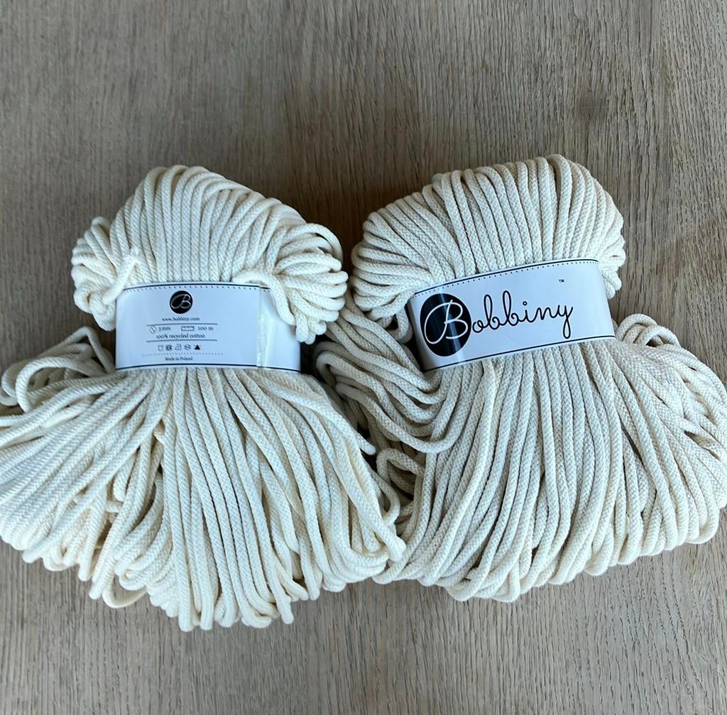Bobbiny premium cord 5 mm, Hobby en Vrije tijd, Ophalen of Verzenden, Zo goed als nieuw, Haken, Naald