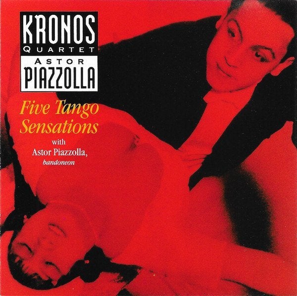 ASTOS PIAZZOLLA Five Tango Sensation - KRONOS QUARTET, Ophalen of Verzenden, Zo goed als nieuw, Inclusief doosje