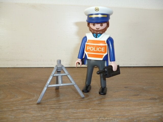 Playmobil Verkeerspolitie, Ophalen of Verzenden, Zo goed als nieuw