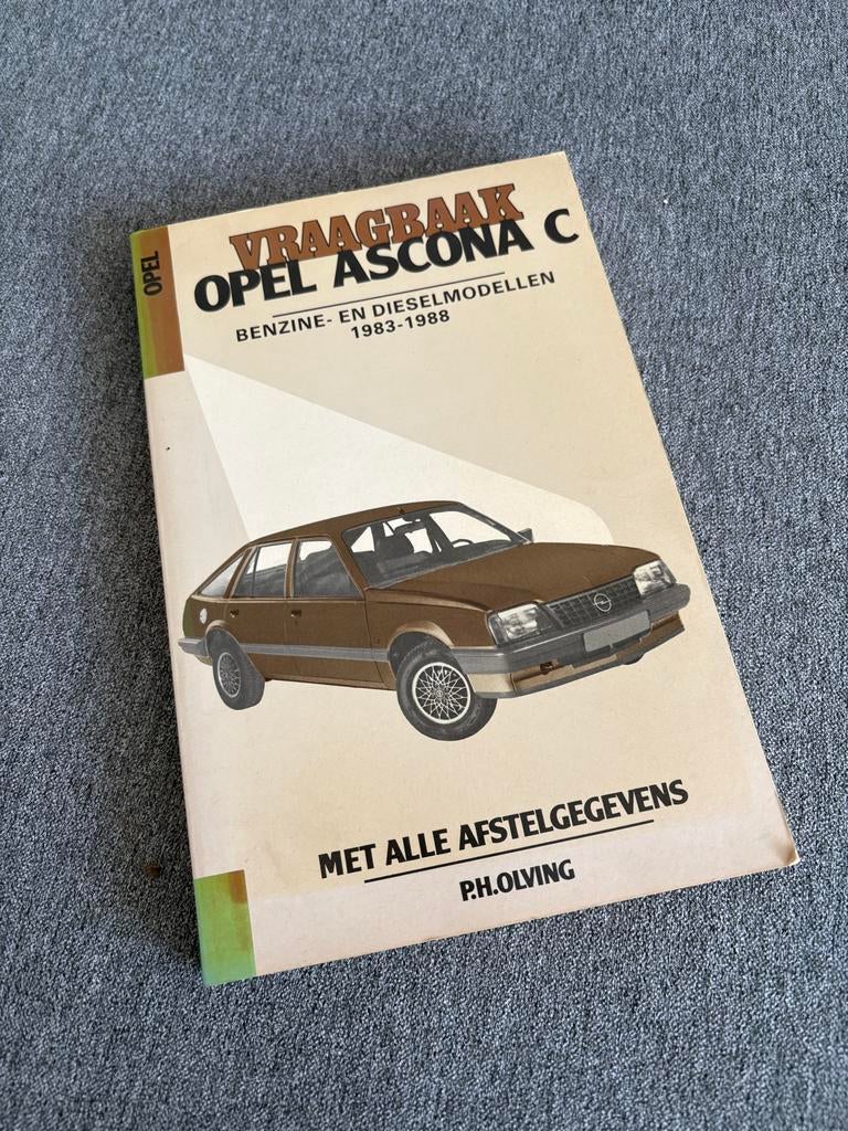 Vraagbaak Opel Ascona C Benzine- en Dieselmodellen 1983-1988, Ophalen, Gelezen, Opel