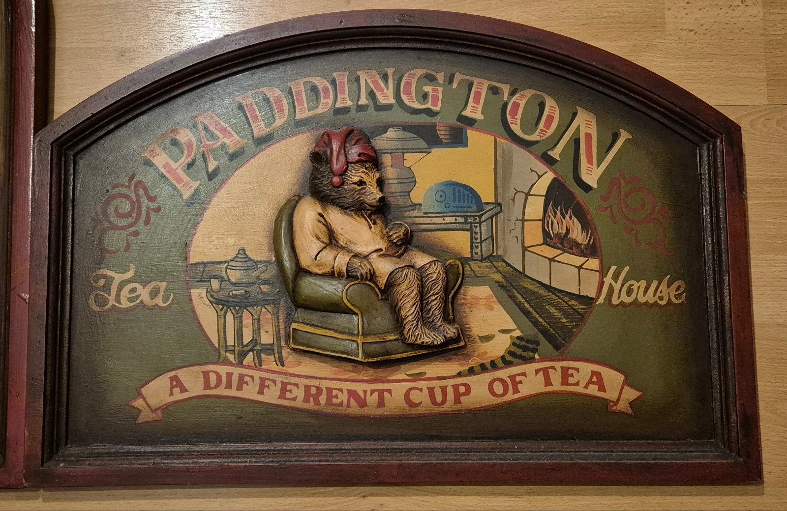 2x houten vintage wandbord , pubbord, Ophalen