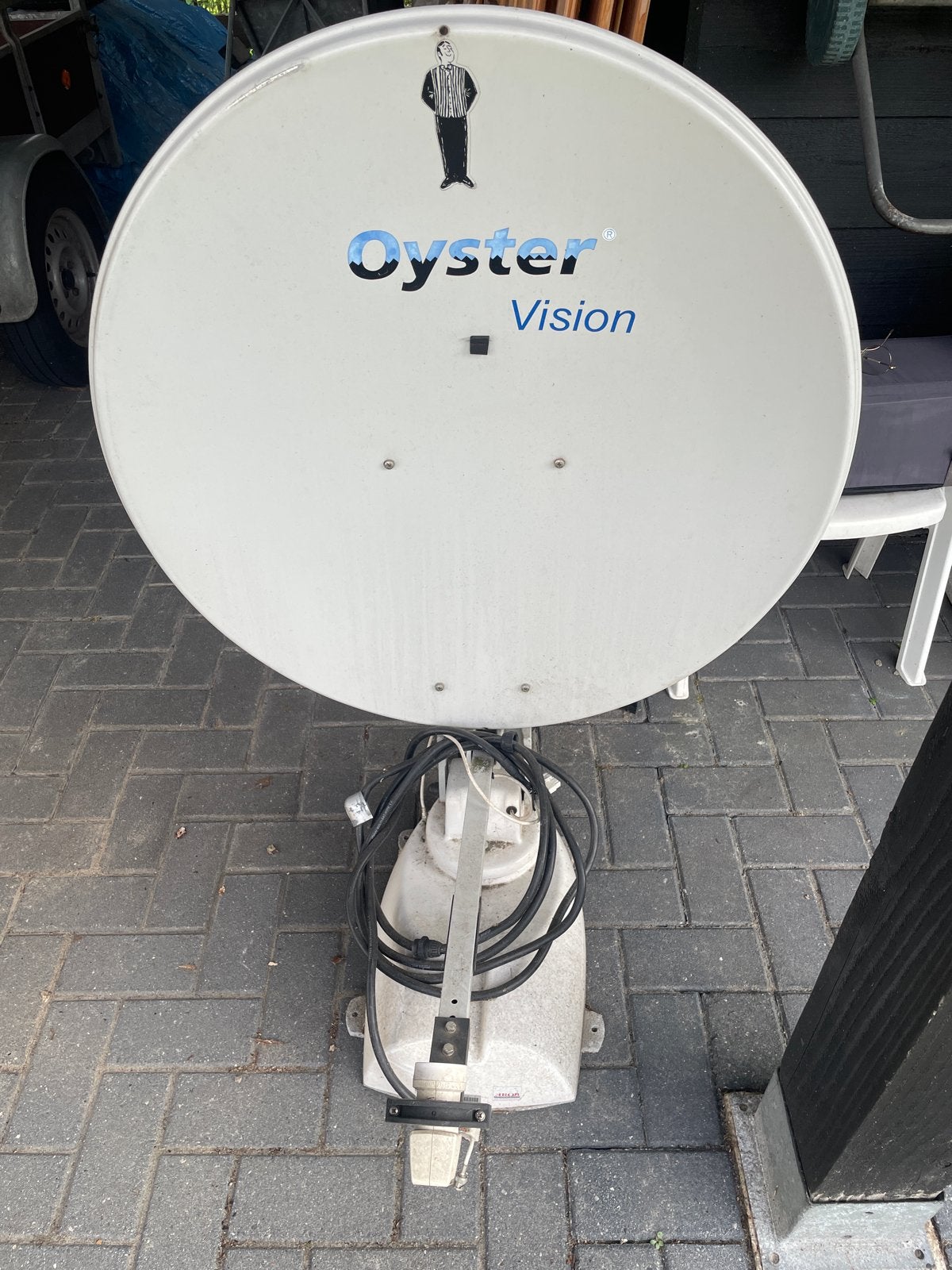 Oyster Vision schotelantenne, Ophalen, Gebruikt, (Schotel)antenne, Overige merken