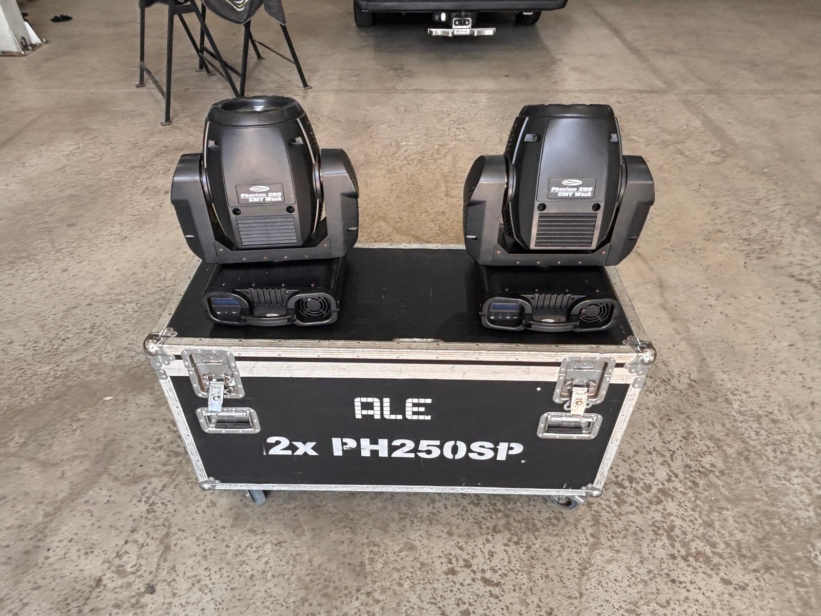 Showtec phantom 250 wash CMY moving head, Ophalen, Gebruikt, Licht, Geluidgestuurd