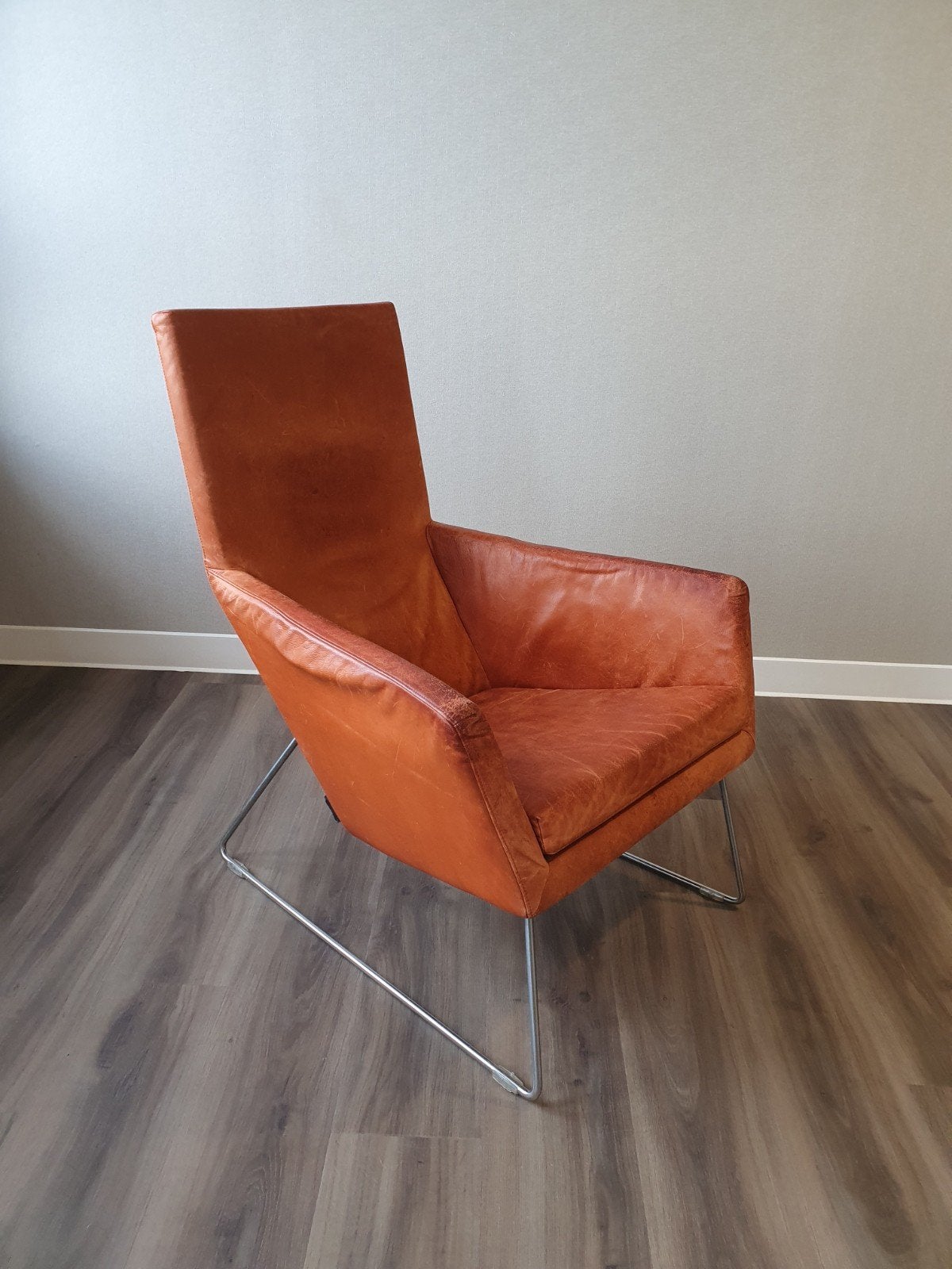 Don fauteuil van Label Van den Berg - Gerard van den Berg, Ophalen, Gebruikt, Modern Design, 75 tot 100 cm