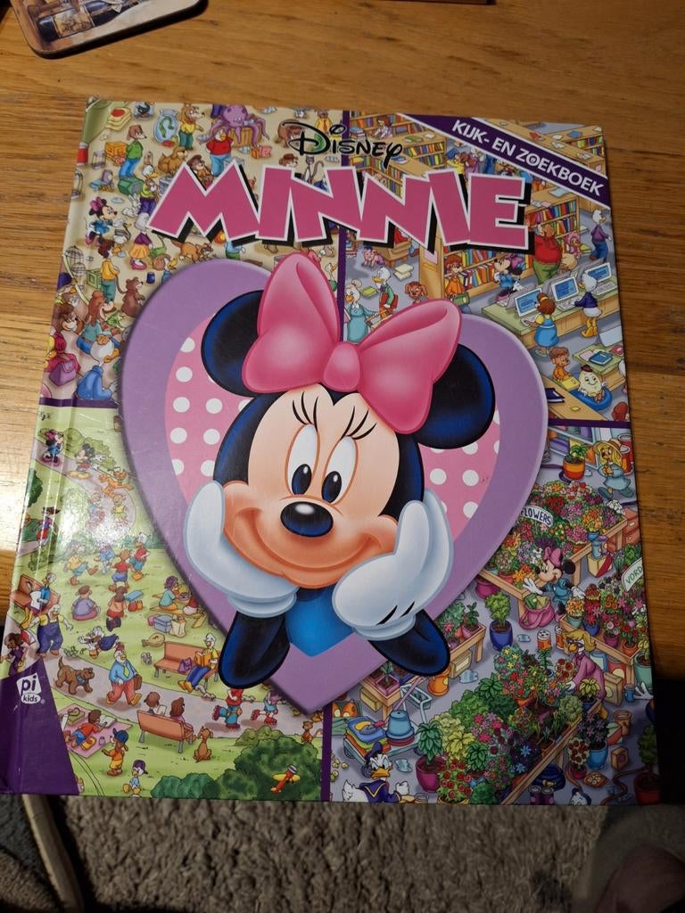 Kijk en zoek boek Minnie  Disney, Ophalen of Verzenden, Zo goed als nieuw, Sprookjes