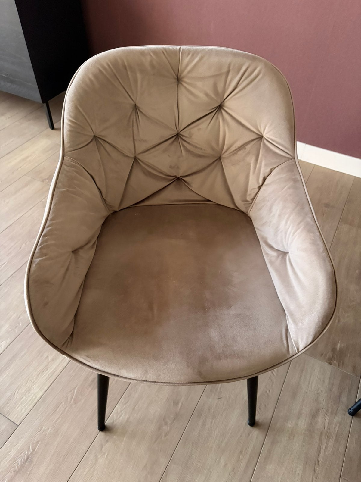6x eetkamerstoelen, Huis en Inrichting, Stoelen, Ophalen, Gebruikt, Vijf, Zes of meer stoelen, Stof