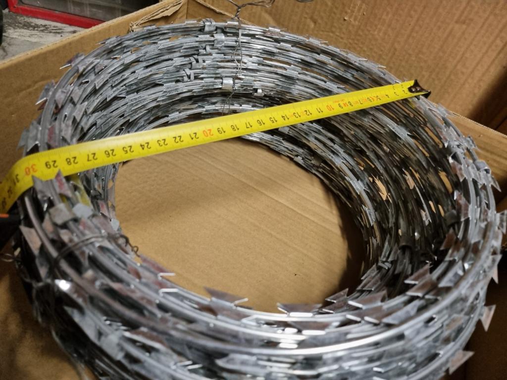 Scheermesjesprikkeldraad, Ophalen, 20 meter of meer, Overige typen